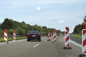 Im Bereich der Baustelle geblitzt? Für Autobahn-Baustellen gelten keine gesonderten Bußgelder.