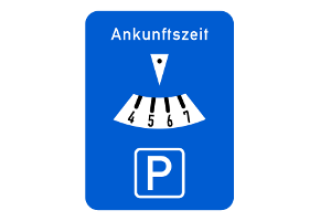 Oft muss der Behindertenparkausweis mit Parkuhr kombiniert werden.