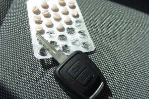 Sie sollten unter dem Einfluss von Benzodiazepin kein Auto fahren.