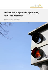 Die Titelseite des Bußgeldkatalog-PDFs.