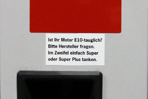 Die E10-Verträglichkeit ist nicht bei jedem Auto gegeben.