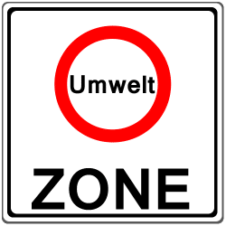 Euro-1-Diesel ohne Umweltplakette dürfen eine Umweltzone nicht befahren.