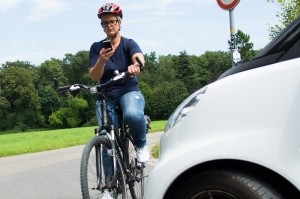 Fahrradunfälle in Berlin geschehen häufig.