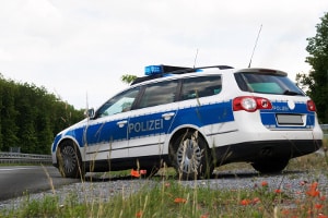 Die Polizei nutzt unter anderem den LEIVTEC XV2, um die Geschwindigkeit per Laser zu kontrollieren.