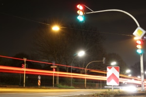 Halten Sie den Mindestabstand zur Ampel nicht ein, droht ein Verwarngeld.