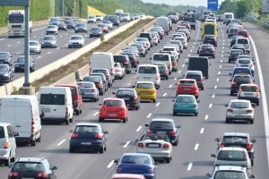 Stau auf deutschen Autobahnen: In Deutschland ist ein Anstieg zu verzeichnen.