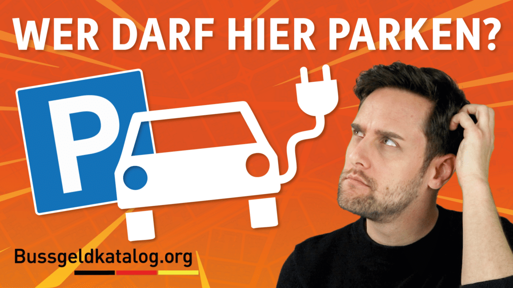 Wer darf einen E-Parkplatz benutzen? Das erfahren Sie im Video.