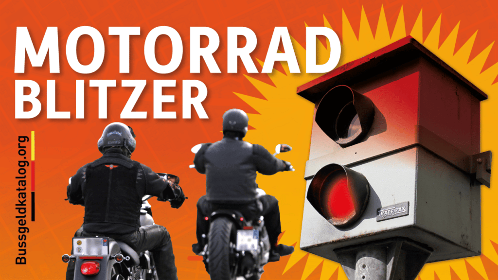 Im Video: Was geschieht, wenn Sie auf dem Motorrad geblitzt werden?