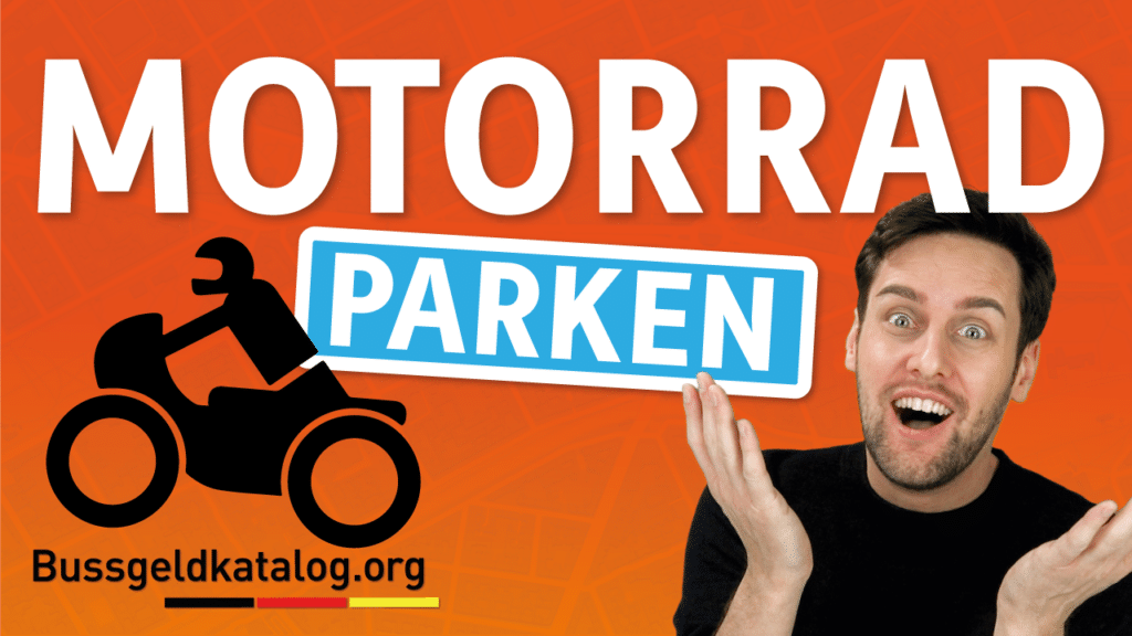 In diesem Video erfahren Sie, wie Sie Ihr Motorrad im Verkehrsraum richtig abstellen.