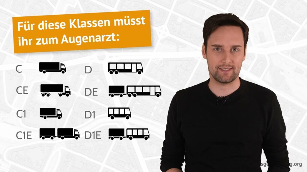Unser Video klärt Sie über den Sehtest für den Führerschein auf.