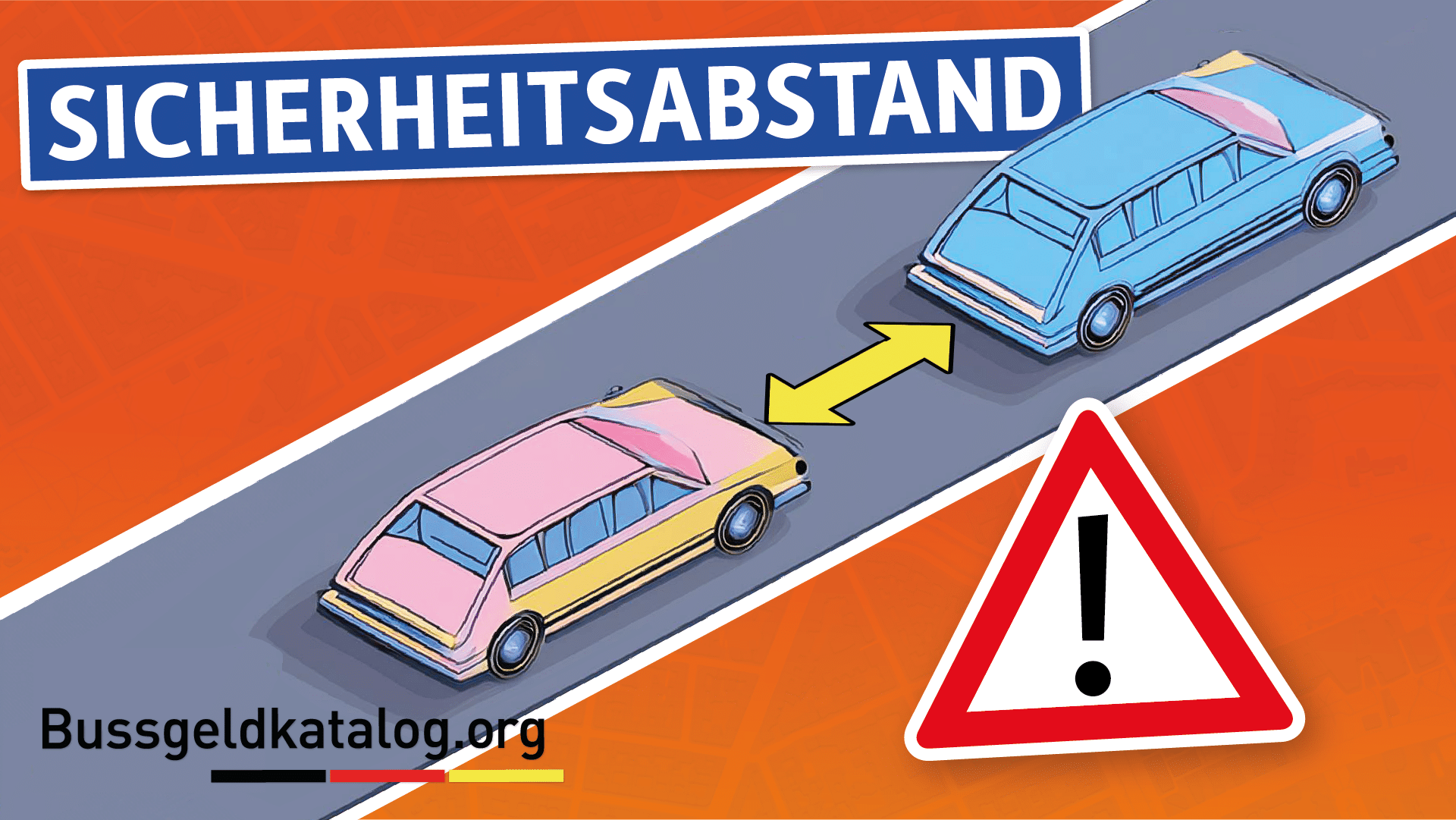 Sicherheitsabstand außerorts: Vorgaben und Sanktionen