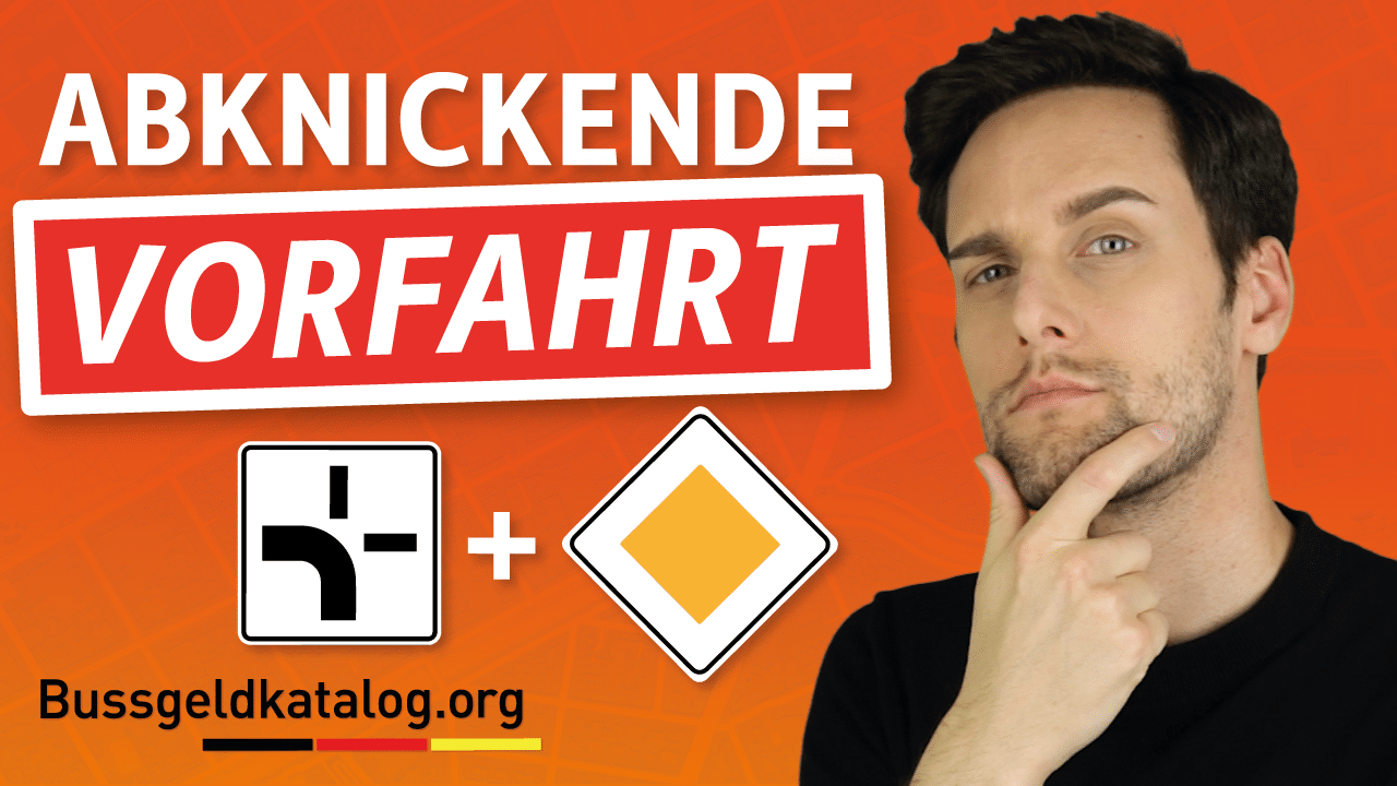 Beim Verlassen Einer Abknickenden Vorfahrtstraße In Gerader Richtung Abknickende Vorfahrt: Welche Regeln sind hier wichtig?