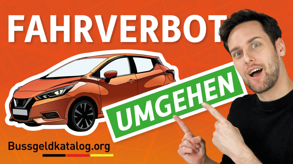 Fahrverbot abwenden – Wie geht das? Die Antwort gibt’s hier im Video.
