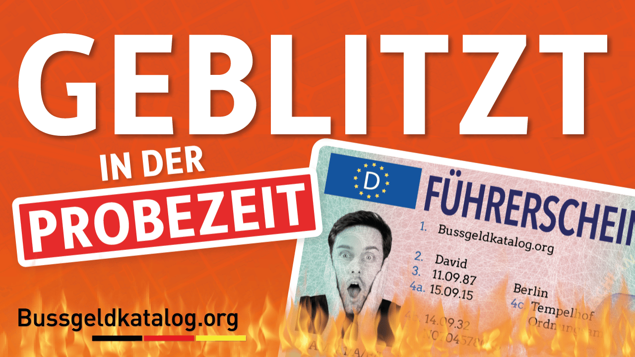 Fuhrerschein Auf Probe Geblitzt
