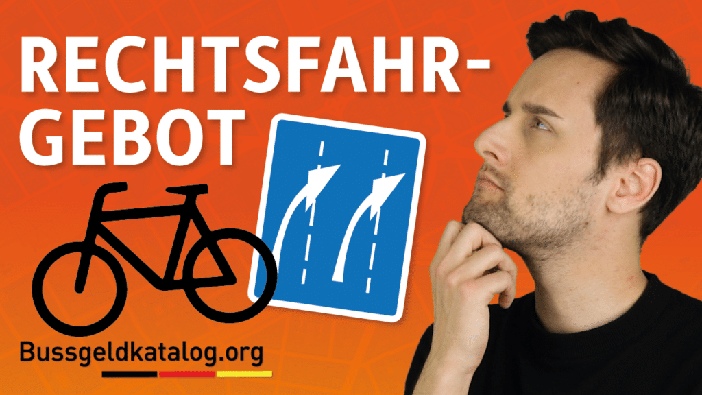 Video: Das müssen Sie zum Rechtsfahrgebot auf dem Fahrrad wissen.
