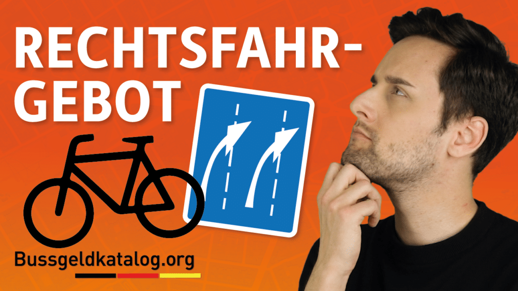 Video: Das müssen Sie zum Rechtsfahrgebot auf dem Fahrrad wissen.