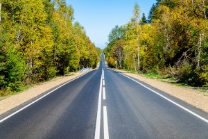 Eine Überlandfahrt findet auf Bundes- oder Landstraßen statt.