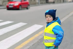 Die Verkehrserziehung in der Grundschule gehört fest zum Lehrplan.