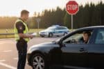 Strafe Stoppschild Uberfahren