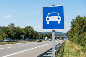 Wie schnell darf man auf einer Kraftfahrstraße fahren?