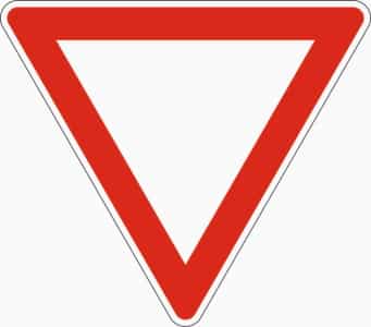 Das Zeichen 205 kennzeichnet eine Nebenstraße.